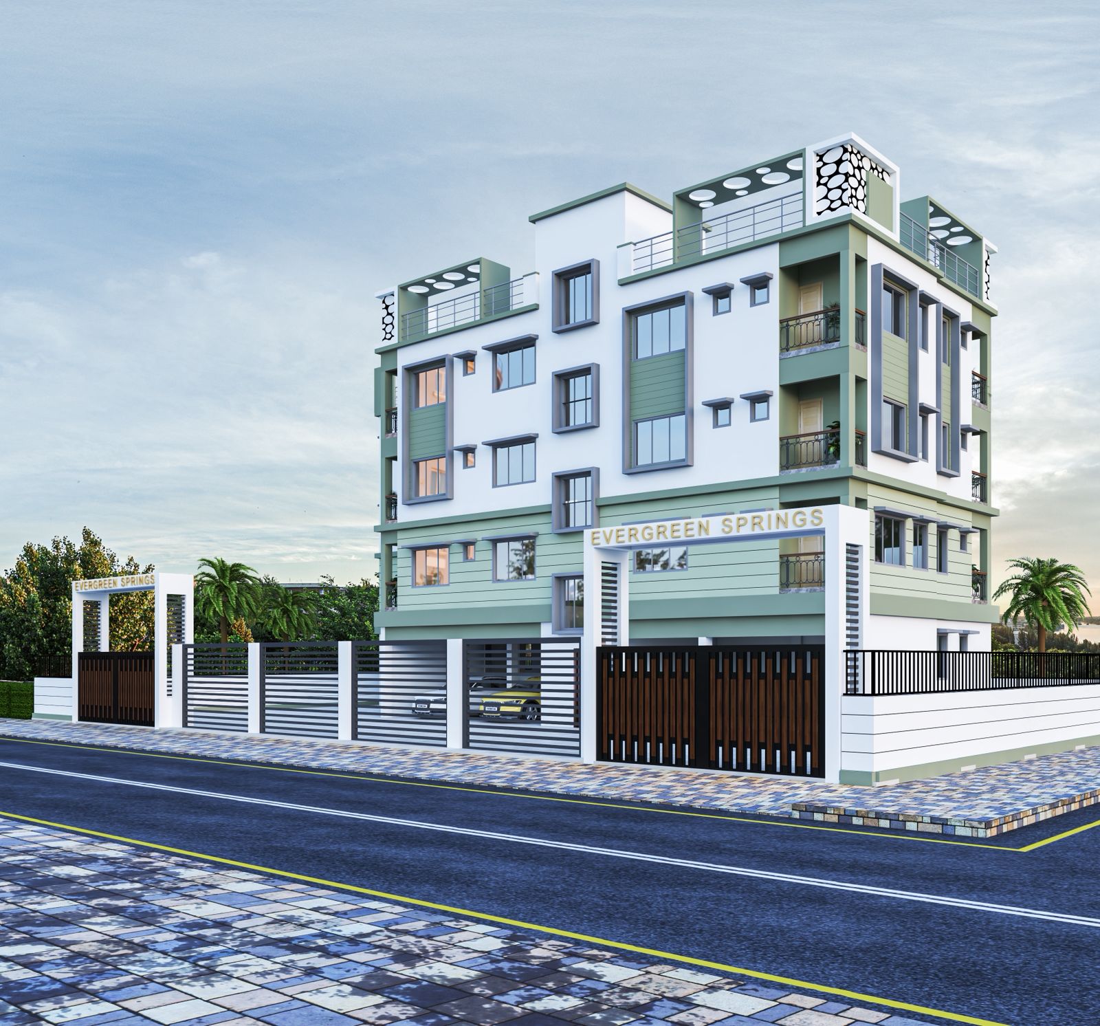 EXTERIOR ELEVATION DESIGN.