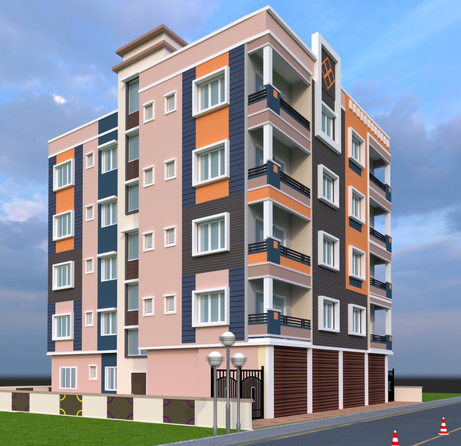 EXTERIOR ELEVATION DESIGN.